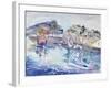 Fishing Harbour, Newlyn, Cornwall, 2005-Sophia Elliot-Framed Giclee Print