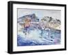 Fishing Harbour, Newlyn, Cornwall, 2005-Sophia Elliot-Framed Giclee Print