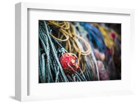 Fishing harbour on Rathlin Island, County Antrim, Ulster, Northern Ireland, United Kingdom-Photo Escapes-Framed Photographic Print