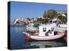Fishing Harbour, Ormos Marathokampos, Samos, Aegean Islands, Greece-Stuart Black-Stretched Canvas