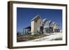 Fishing Houses Line The Beach On Dauphin Island, Alabama-Carol Highsmith-Framed Art Print