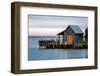 Fishing Hut-Danny Head-Framed Photographic Print