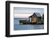 Fishing Hut-Danny Head-Framed Photographic Print