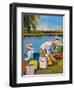 Fishing I-Jane Slivka-Framed Art Print