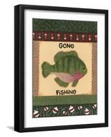 Fishing I-Debbie McMaster-Framed Giclee Print