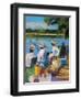 Fishing II-Jane Slivka-Framed Art Print