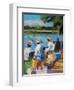 Fishing II-Jane Slivka-Framed Art Print