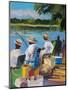 Fishing II-Jane Slivka-Mounted Art Print