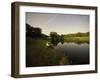 Fishing in a Peaceful Setting-null-Framed Photographic Print