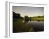 Fishing in a Peaceful Setting-null-Framed Photographic Print