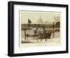 Fishing in a Punt-Henry Thomas Alken-Framed Giclee Print