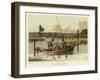 Fishing in a Punt-Henry Thomas Alken-Framed Giclee Print