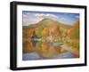 Fishing in Scotland (Oil on Board)-William Ireland-Framed Giclee Print