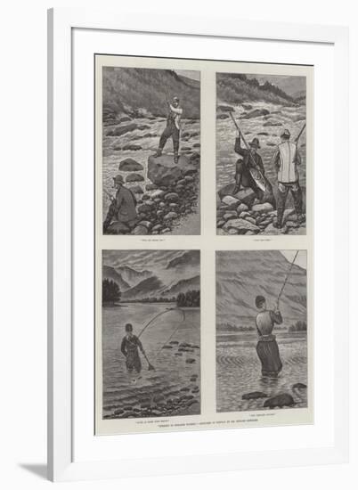 Fishing in Strange Waters-null-Framed Giclee Print