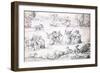 Fishing in the Rain, C1513-1553-Augustin Hirschvogel-Framed Giclee Print