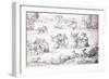 Fishing in the Rain, C1513-1553-Augustin Hirschvogel-Framed Giclee Print