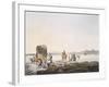 Fishing in the Rio De Le Plata, Argentina 19th Century-null-Framed Giclee Print