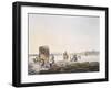 Fishing in the Rio De Le Plata, Argentina 19th Century-null-Framed Giclee Print