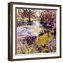 Fishing in Wolfscote dale-Mary Smith-Framed Giclee Print