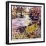 Fishing in Wolfscote dale-Mary Smith-Framed Giclee Print