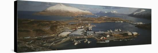 Fishing Industry, Unisea Port Complex, Dutch Harbor, Alaska, USA-null-Stretched Canvas