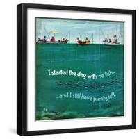 Fishing Irony-null-Framed Giclee Print