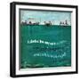 Fishing Irony-null-Framed Giclee Print