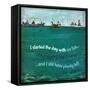 Fishing Irony-null-Framed Stretched Canvas