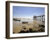 Fishing Jetty, Fouras, Charente-Maritime, France, Europe-Peter Richardson-Framed Photographic Print