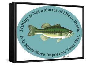 Fishing Life or Death-Mark Frost-Framed Stretched Canvas