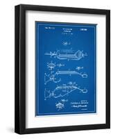 Fishing Lure Patent-null-Framed Art Print