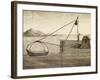 Fishing Method Used by Luzon Island Indians, Engraving from Voyage to New Guinea-Pierre Sonnerat-Framed Giclee Print