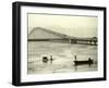 Fishing Near Bridge, Macau, China-Kindra Clineff-Framed Photographic Print