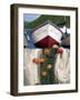 Fishing Nets at Marina, Frenchtown, St. Thomas, Caribbean-Robin Hill-Framed Photographic Print