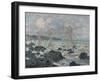 Fishing Nets at Pourville, 1882-Claude Monet-Framed Giclee Print