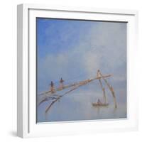 Fishing Nets Cochin, 1-Lincoln Seligman-Framed Giclee Print