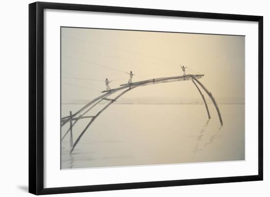 Fishing Nets Cochin 2-Lincoln Seligman-Framed Giclee Print