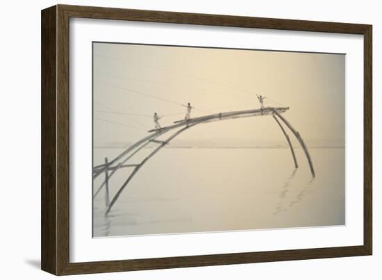 Fishing Nets Cochin 2-Lincoln Seligman-Framed Giclee Print