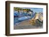 Fishing Nets, Old Town Harbour, Piran, Primorska, Slovenian Istria, Slovenia, Europe-Alan Copson-Framed Photographic Print