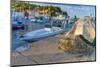 Fishing Nets, Old Town Harbour, Piran, Primorska, Slovenian Istria, Slovenia, Europe-Alan Copson-Mounted Photographic Print