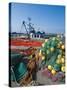 Fishing Nets, Sainte Anne Des Monts, Quebec, Canada, North America-Michael DeFreitas-Stretched Canvas