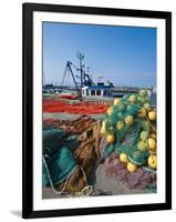 Fishing Nets, Sainte Anne Des Monts, Quebec, Canada, North America-Michael DeFreitas-Framed Photographic Print