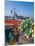 Fishing Nets, Sainte Anne Des Monts, Quebec, Canada, North America-Michael DeFreitas-Mounted Photographic Print