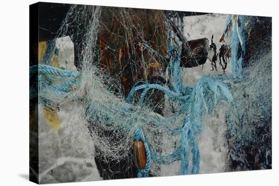 Fishing Nets Tangled Together-Fay Godwin-Stretched Canvas