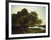 Fishing on a Summer Afternoon-Arthur Gilbert-Framed Giclee Print