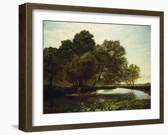 Fishing on a Summer Afternoon-Arthur Gilbert-Framed Giclee Print