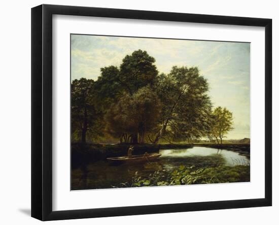 Fishing on a Summer Afternoon-Arthur Gilbert-Framed Giclee Print