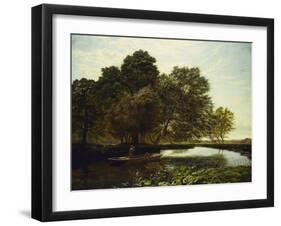 Fishing on a Summer Afternoon-Arthur Gilbert-Framed Giclee Print