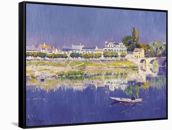 Fishing on a Summer's Day-Paul Mathieu-Framed Stretched Canvas