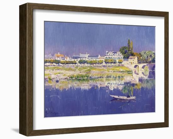 Fishing on a Summer's Day-Paul Mathieu-Framed Giclee Print